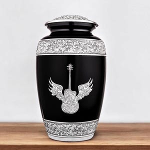 Funeral Cremation Urn | Metal Urn Box | Decorative Cremation Urn | Affordable Adult Urn | Box for Human Ashes