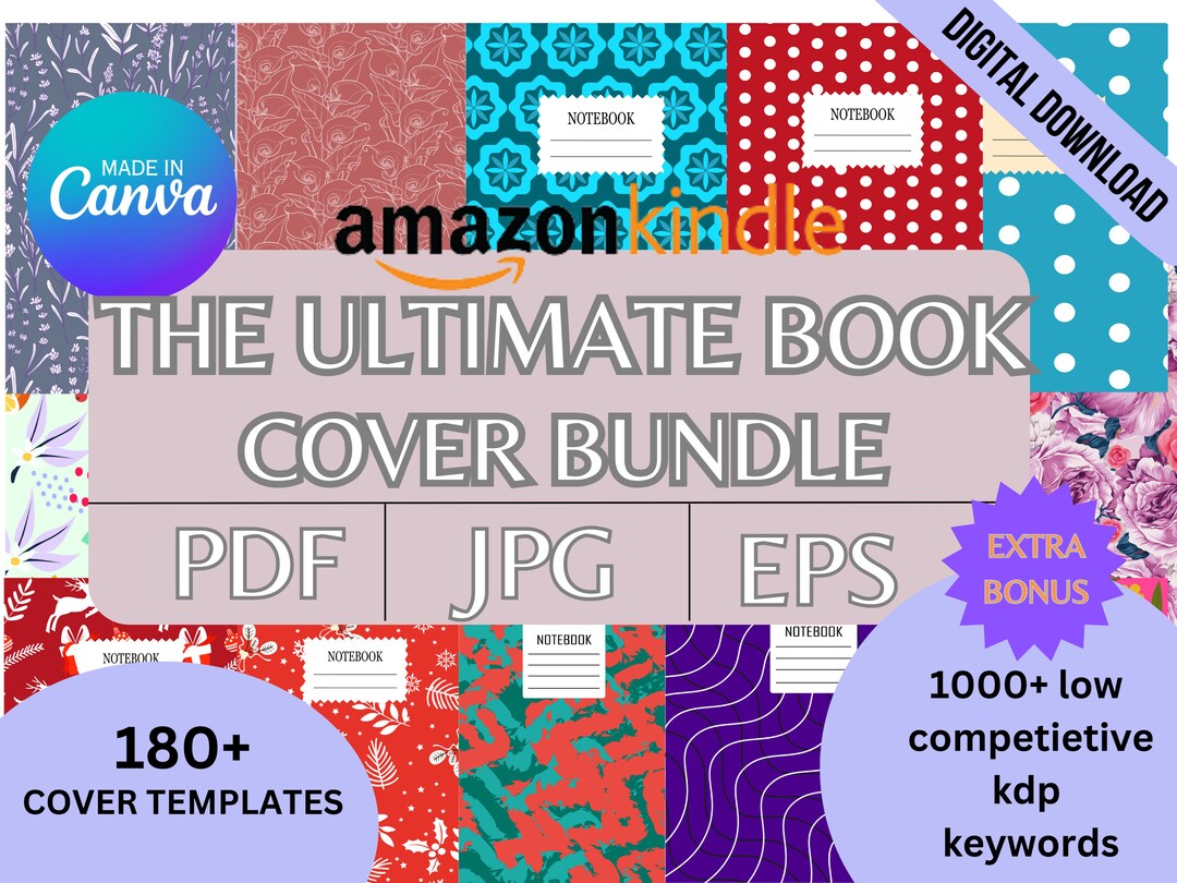 Ultimate KDP Low Content Book Cover Bundle Instant Download Etsy Ultimate KDP Low Content Book Cover Bundle Instant Download Etsy