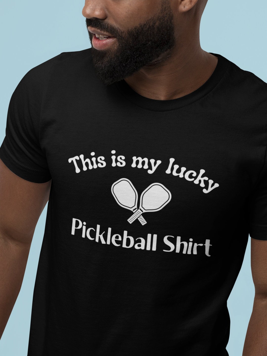 Pickleball T Shirt This is My Lucky Pickleball Shirt Funny - Etsy