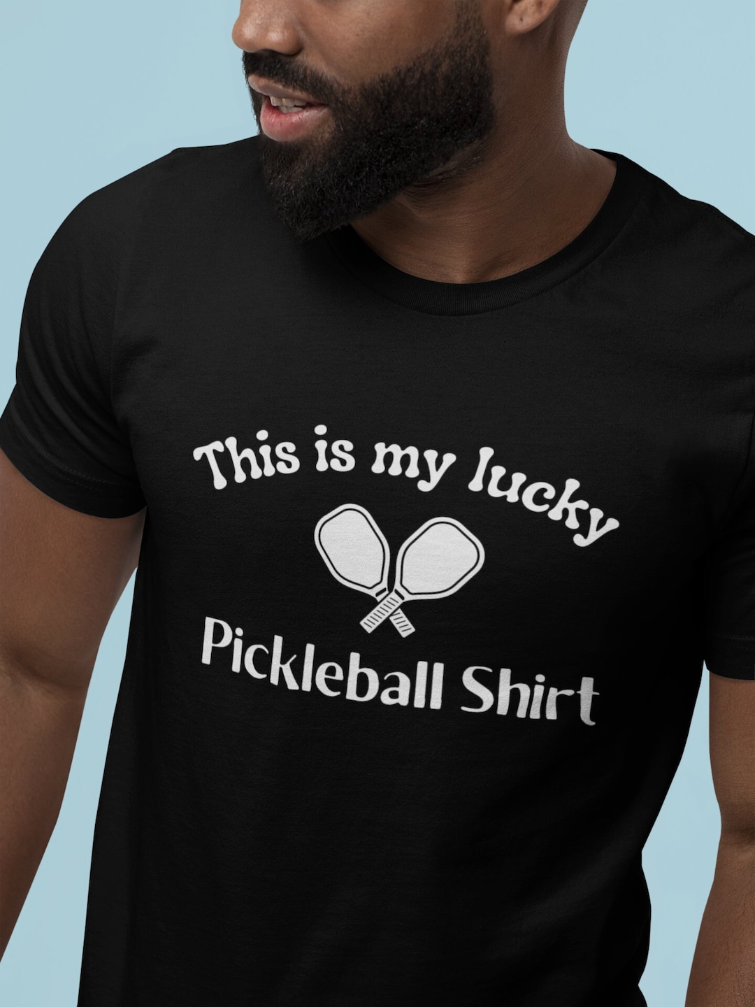 Pickleball T Shirt This is My Lucky Pickleball Shirt Funny Etsy