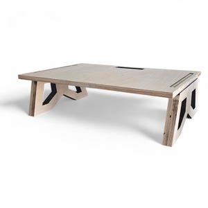 Personalized Wood Monitor Stand