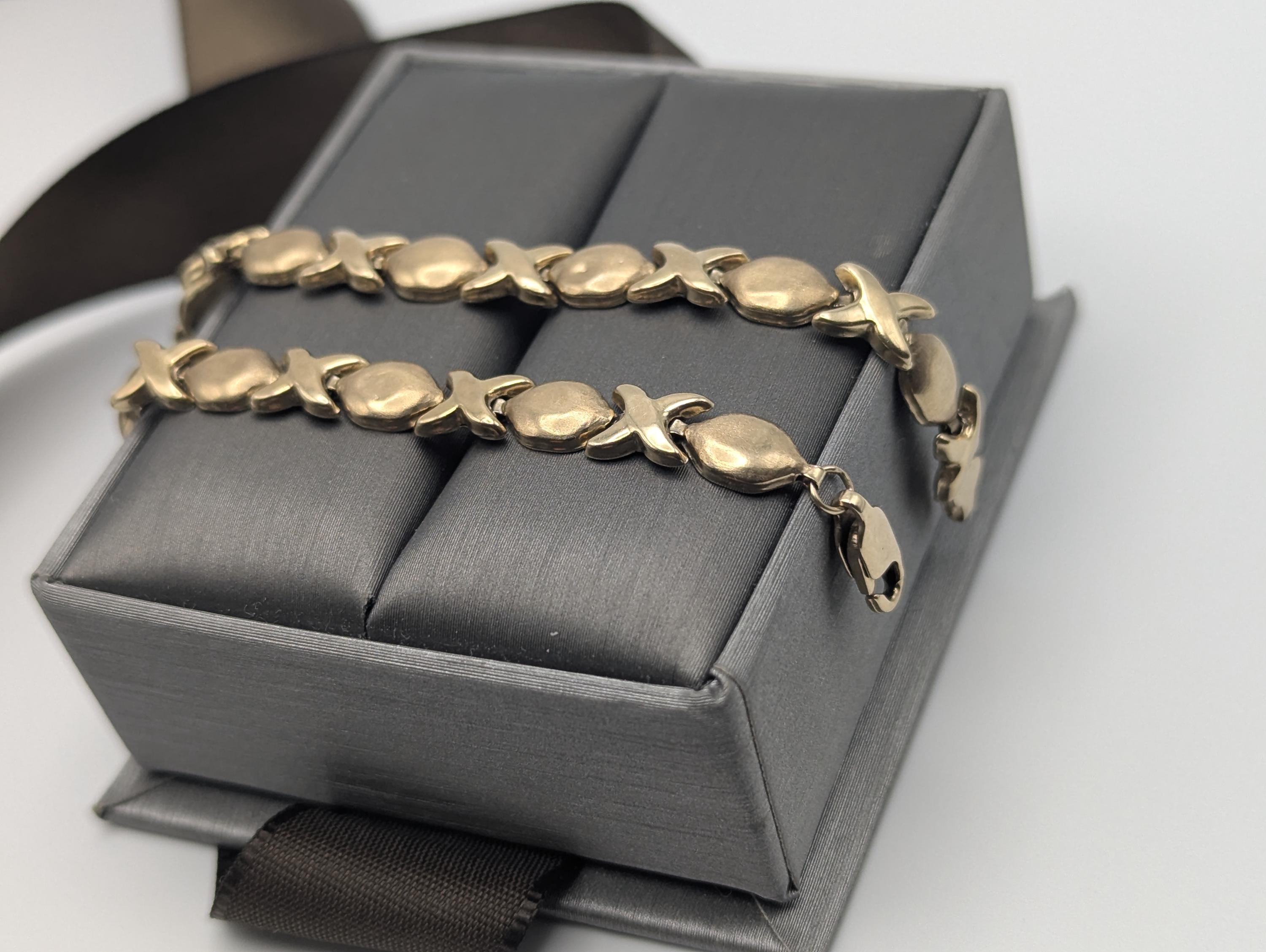 ブレスレット STONEHENgE XOXO 14K Diamond Bracelet StoneHenge SHe 14K Bracelet B0036 14K Rose Gold Cubic