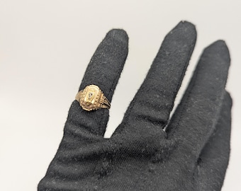 Antique 10k 1949 Jostens Class Ring. Vintage Class Ring. Signet