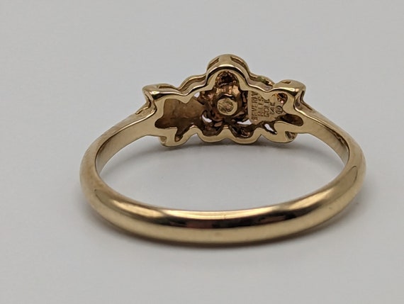 14k Tri Color Beverly Hills Gold Rose Ring. Gold … - image 6