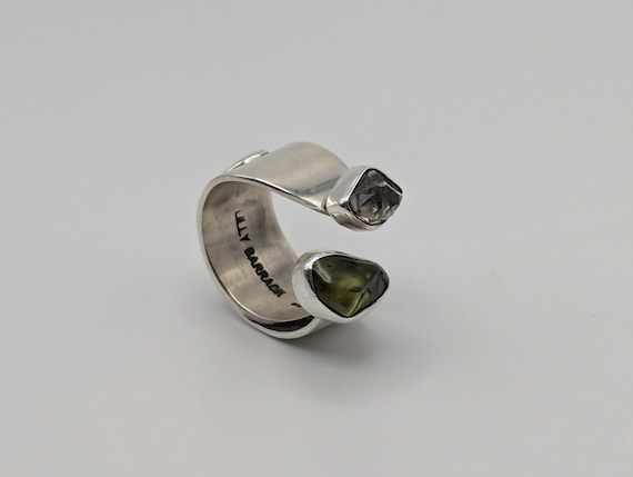 Lilly Barrack Designer Sterling Silver Split Band… - image 4