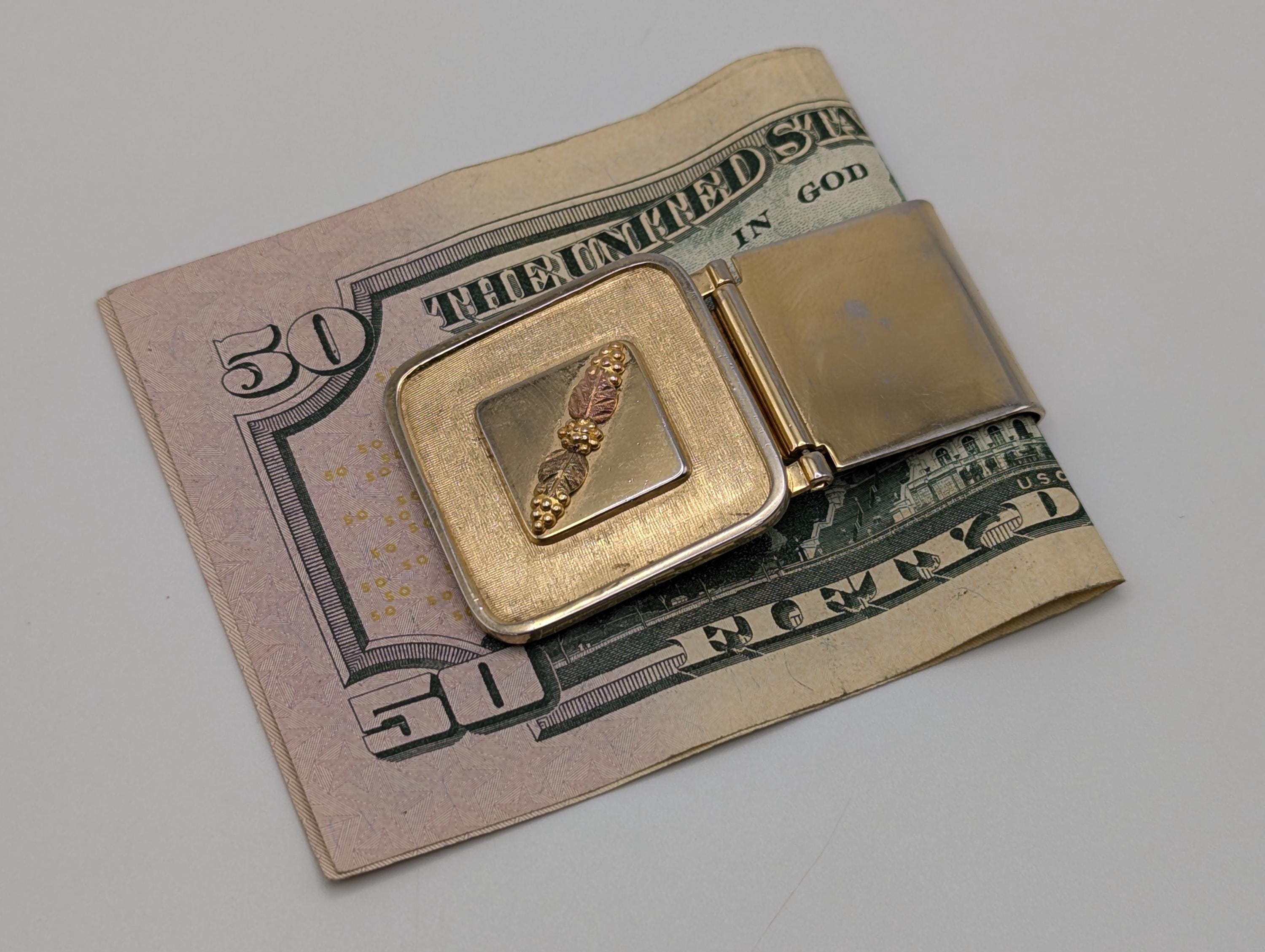 Vintage BLACK HILLS Gold Money Clip 1970s-80s Era - Etsy