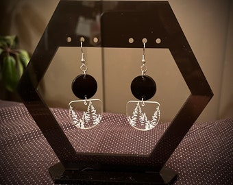 Woodland earrings and pendants