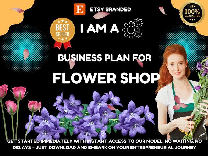 Business Plan for Flower Shop Etsy