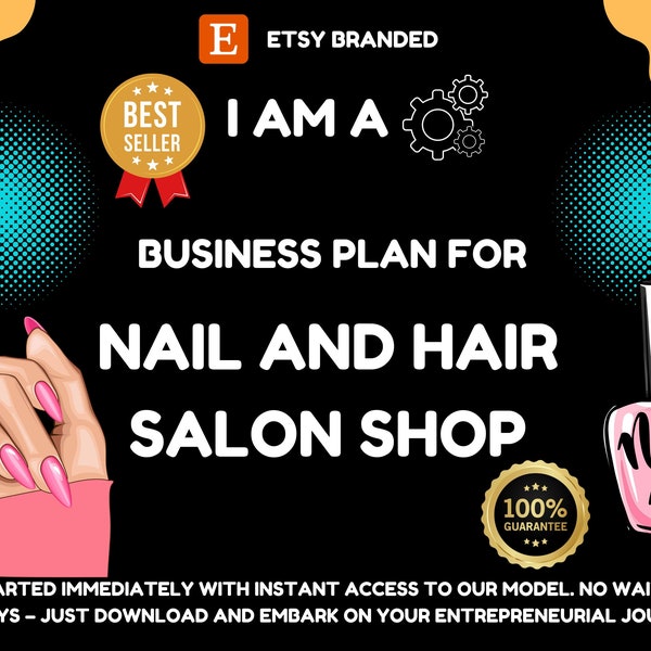 Nail Tech Business Plan Template Etsy