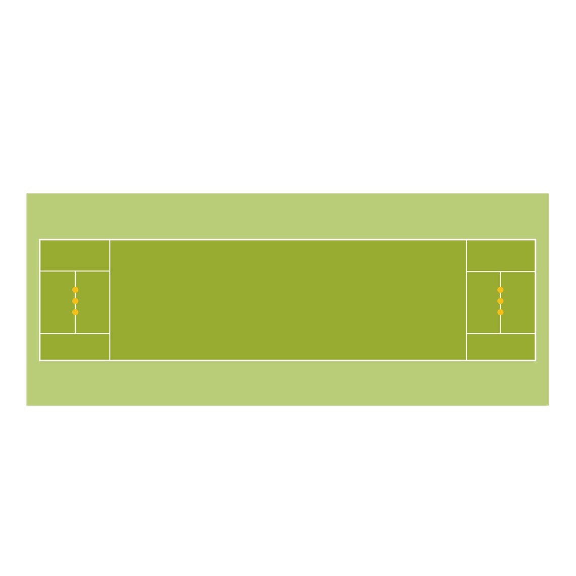 Cricket Pitch SVG: Laser Cut File, Field Template (digital Download) - Etsy