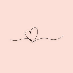 Line Heart SVG Clip Art  | High Quality Hand Drawn Template Bundle PNG Clipart Files | Hearts | Valentines | Heart Files | Heart Clipart