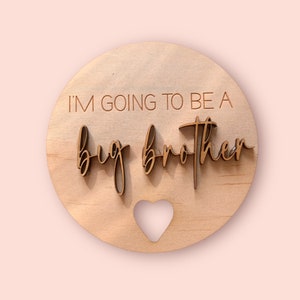 Arquivo de modelo de anúncio de nascimento de irmã mais velha do Big Brother | Arquivo de corte a laser de alta qualidade | Arquivo Cricut | Faça você mesmo | Arquivo SVG | Novo bebê