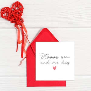 Anniversary Card For Husband Wife | Anniversary Card | Boyfriend Anniversary Card | Girlfriend Anniversary Gift | Happy You And Me Day