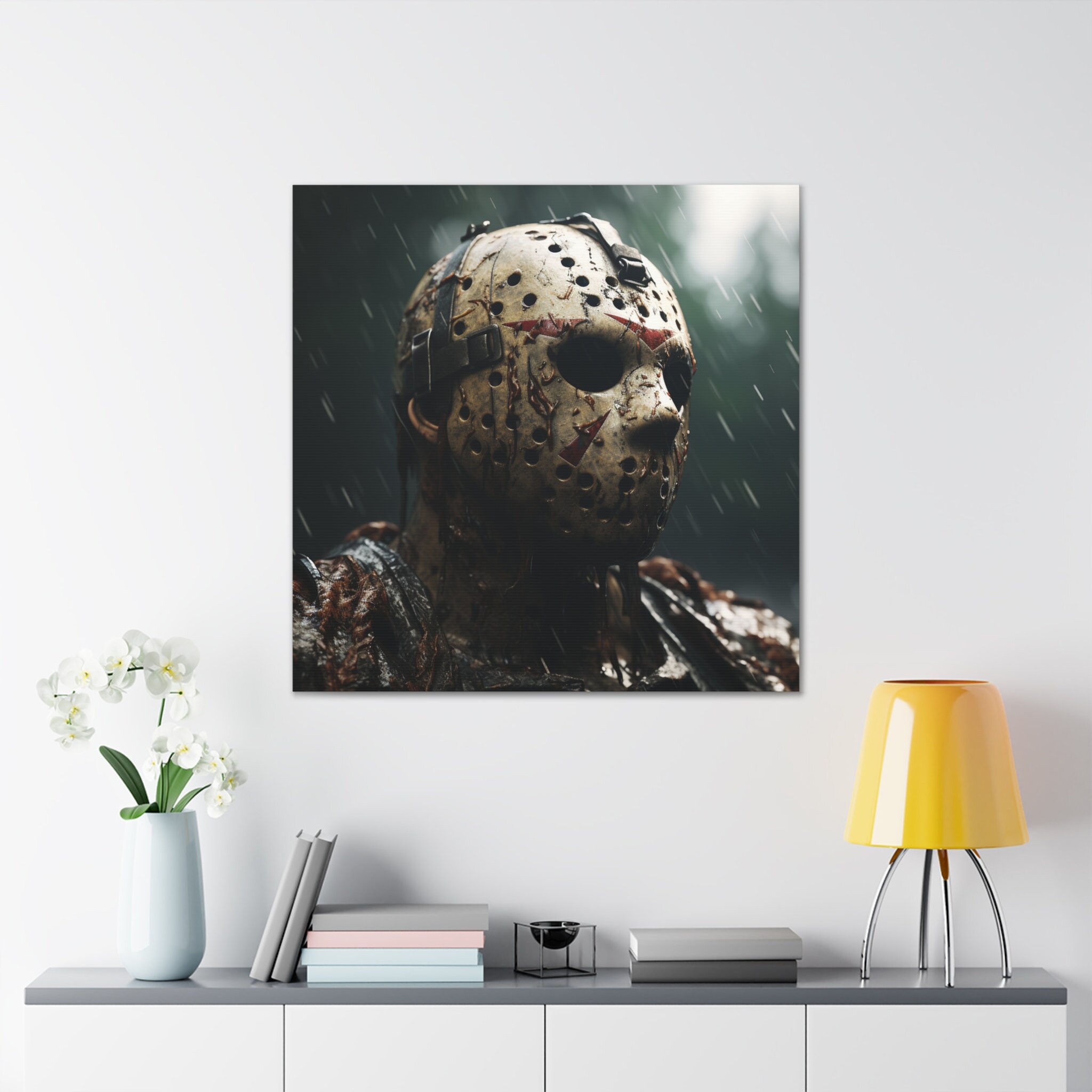 Jason Friday the 13th Printable Art Digital Download Horror Movie Wall ...
