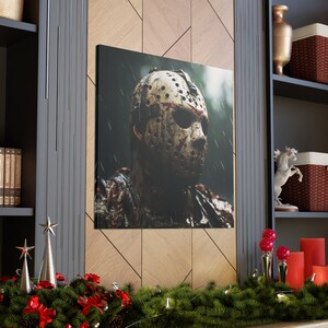 Jason Friday the 13th Printable Art Digital Download | Horror Movie ...