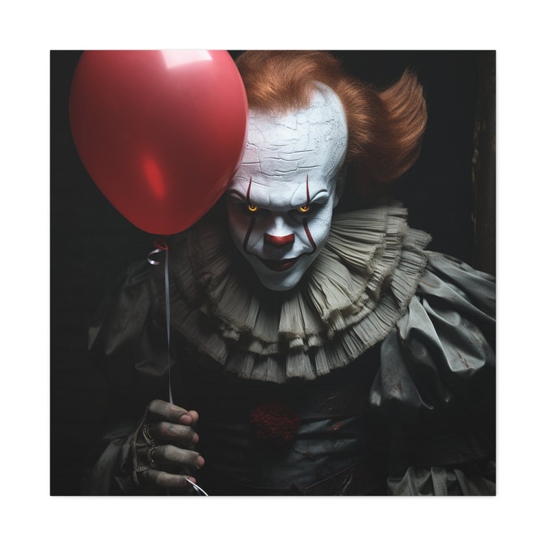 Pennywise Halloween Printable Art Digital Download Spooky Home Decor ...