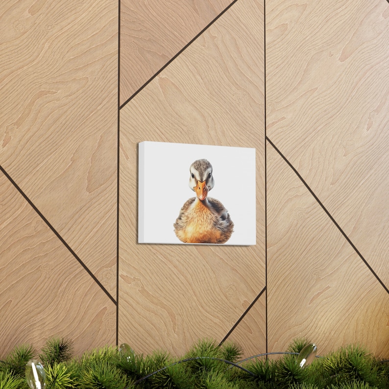 Duck Nursery Decor Wall Art Baby Animal Canvas for Nursery Etsy