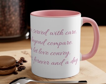 Valentine's Day ceramic mug Coffee Mug 11oz, for any Special Occasion