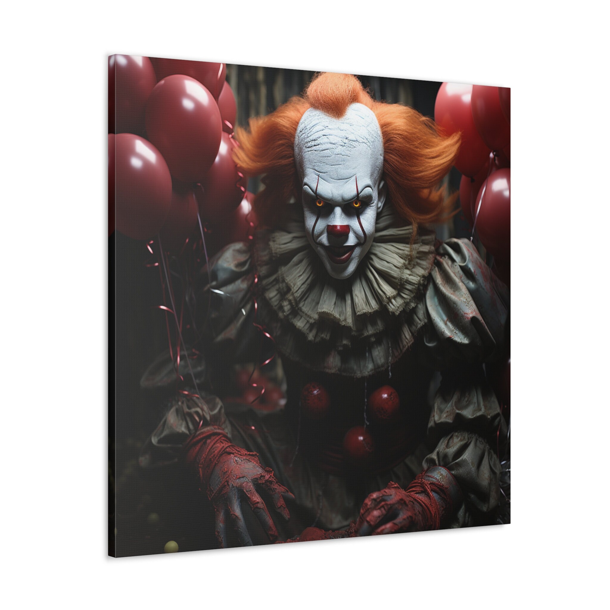 Pennywise Halloween Printable Art Digital Download Spooky Home Decor ...