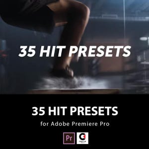 35 Hit Animation Presets | Video animation, video Transition, seamless transitions, Wiggle, 4K, Preset | for Adobe Premiere Pro