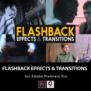 Flashback Effects And Transitions Pack Bundle |  Transition Preset, Video Transition, Animated Video, Presets | Adobe Premiere Pro