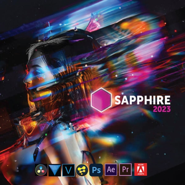 BorisFX - SAPPHIRE 2023 Visual Effects Plugins | Transitions, Effect, Presets, Plugin |Ae/Pr/Ps/OFX/Vegas/Nuke/DavinCi Resolve | Windows ver