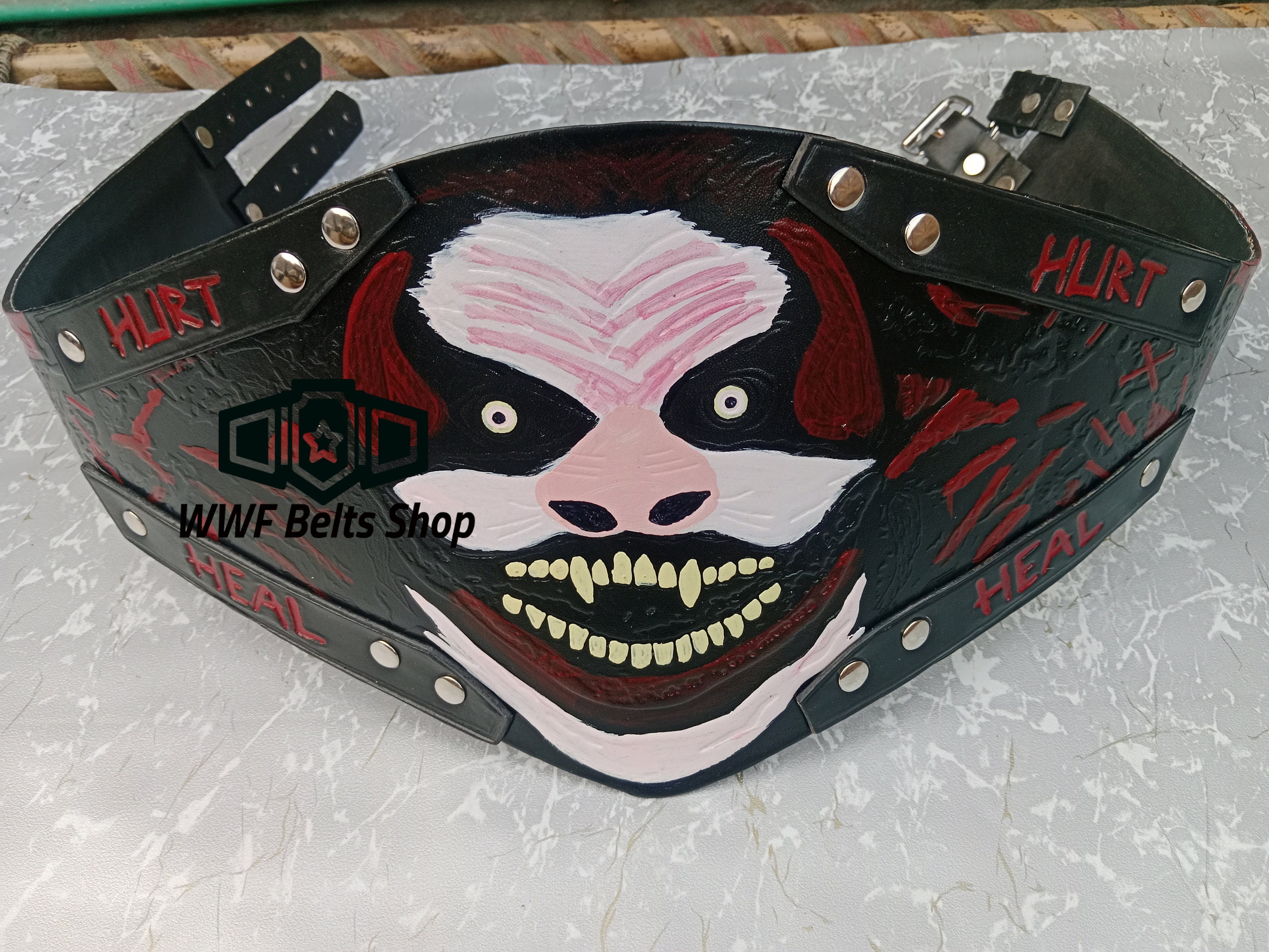 WWE Authentic Wear the Fiend Bray Wyatt Universal Bizarre Championship