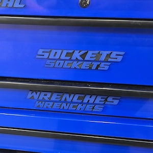 Small Tool Box Organization Magnetic Labels