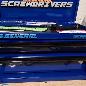 General MINI Tool Box Adhesive Backed Replacement Emblems