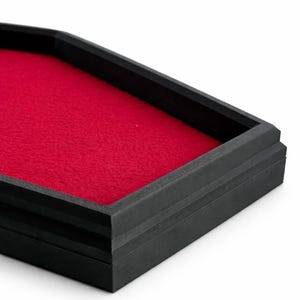 Coffin Dice Rolling Tray – Felt-Lined 3D Printed Tray for D&D and RPG Games image 3