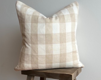 Gingham Cushion