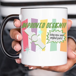 Knee Replacement Mug, Retro Advertisement Funny Knee Replacement, Surgery Humor, Get Well Soon Gift, Hospital Gift