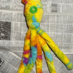 Fuzzy Handmade themed Coraline Squid image 2