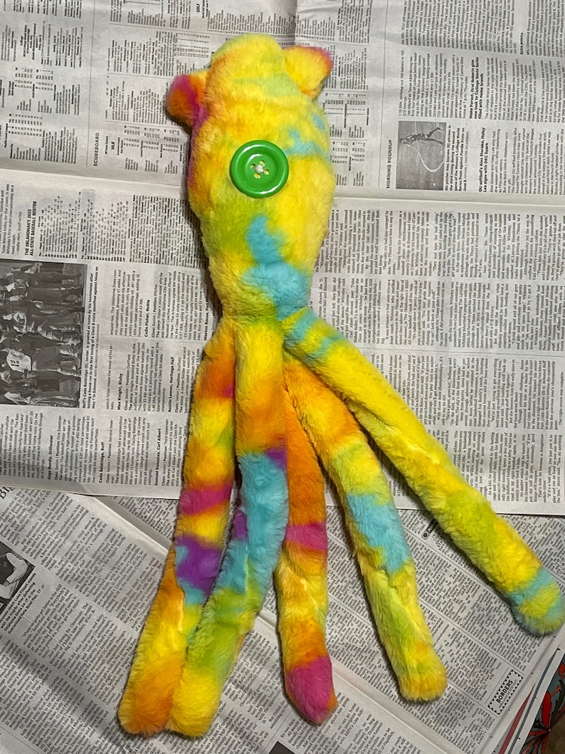 Fuzzy Handmade themed Coraline Squid image 2