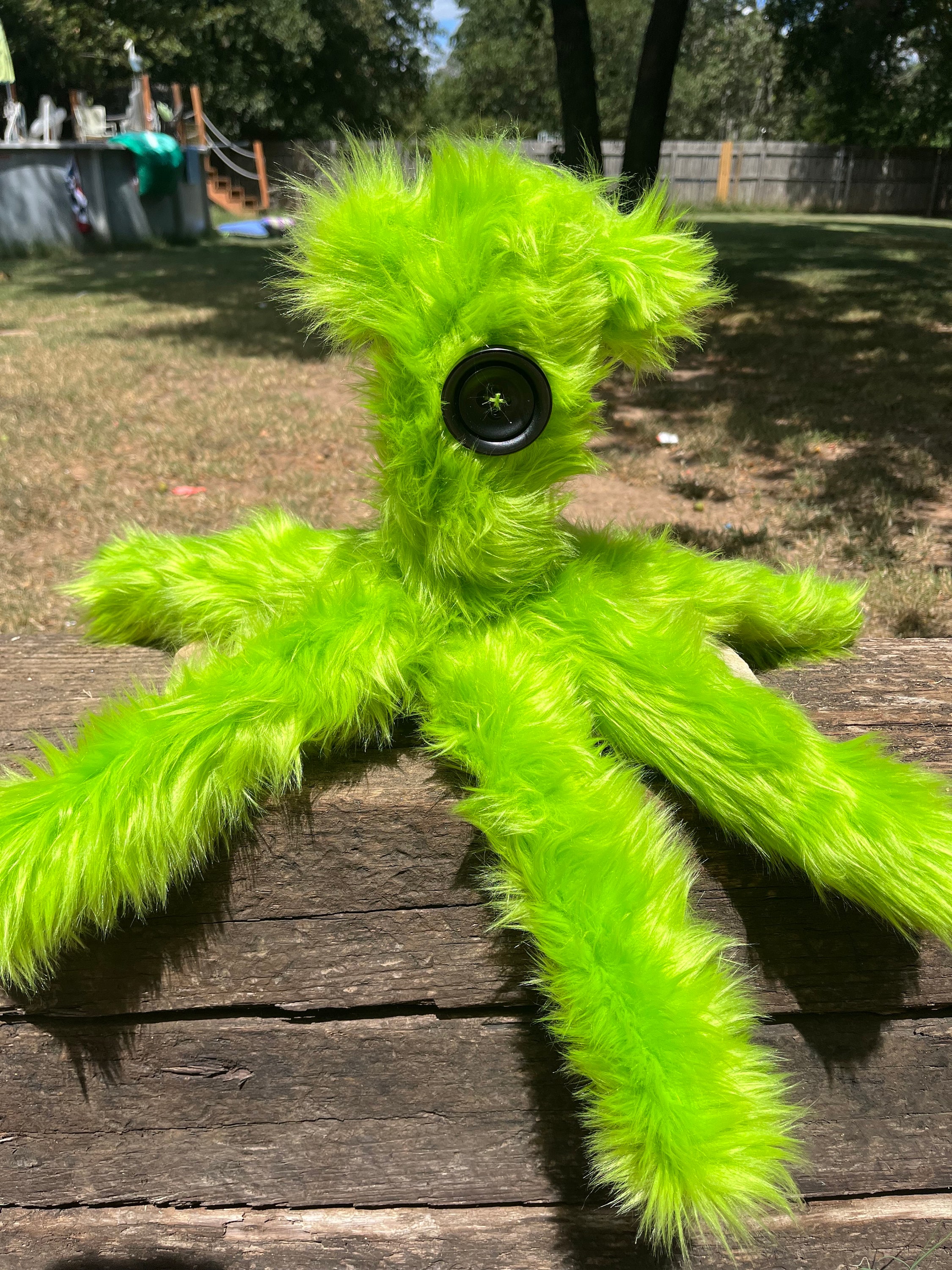 Fuzzy Handmade Halloween Themed Coraline Squid - Etsy