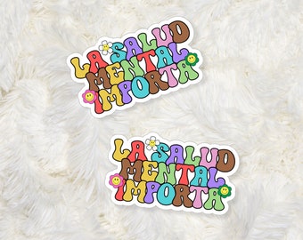 La Salud Mental Sticker, La Salud Mental, Mental Health Matters, Salud Mental, Mental Health Sticker, School Psychologists, Counselor Gifts