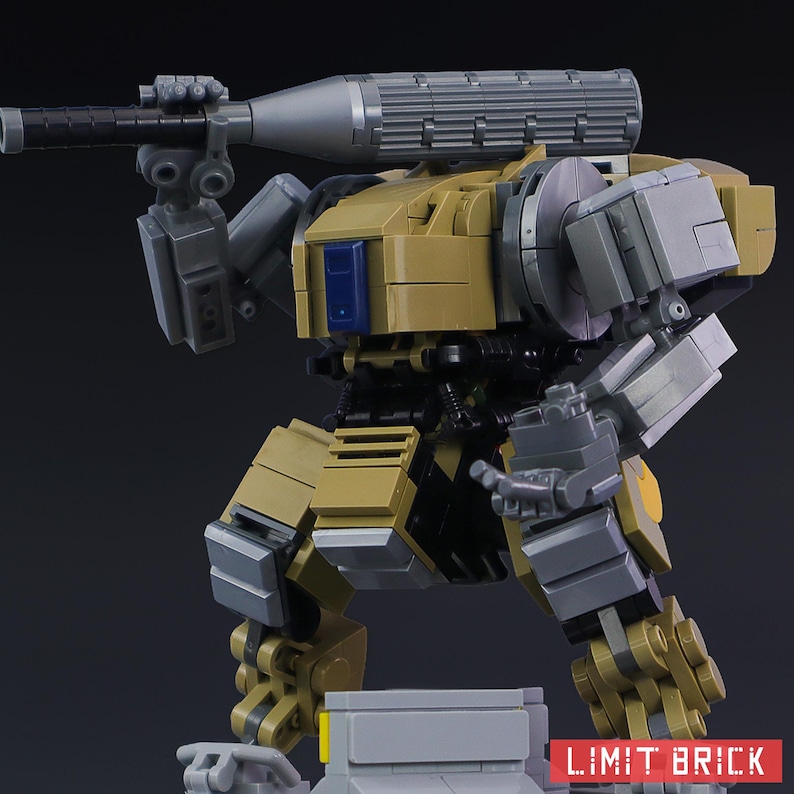 Building Blocks Mechs LimitBrick Steelwolves Ram MOC Titanfall Mech Building Blocks - Etsy France