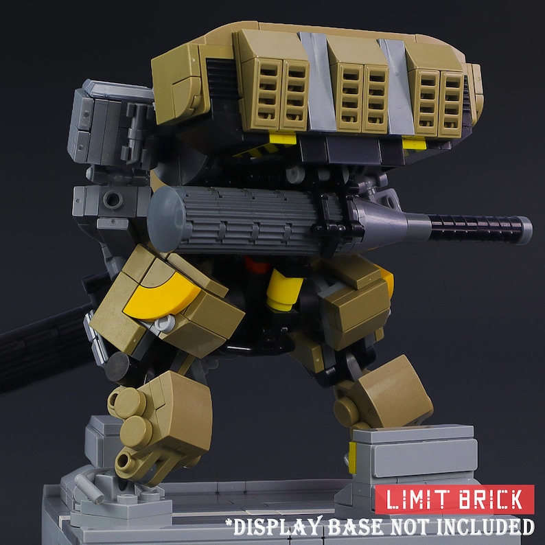 Building Blocks Mechs LimitBrick Steelwolves Ram MOC Titanfall Mech Building Blocks - Etsy France