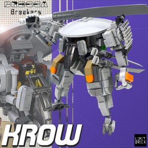 Instructions | Brecca Breakers Krow Robot Building Blocks MOC