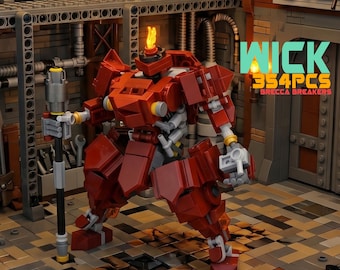 Instrukcje | Klocki konstrukcyjne Brecca Breakers Wick Robot MOC