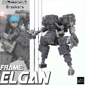 Instructions | Brecca Breakers Frame Elgan Robot Building Blocks MOC