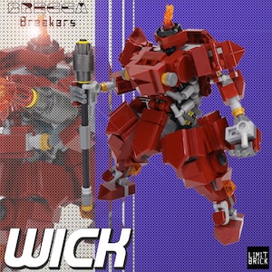 Instructions | Brecca Breakers Wick Robot Building Blocks MOC