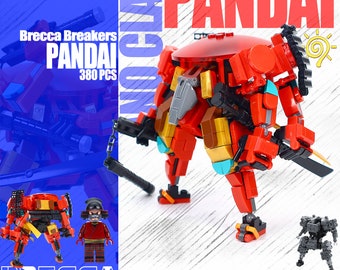 Brecca Breakers Pandai Ano Clan Building Blocks MOC Brick Samurai Robot Mech