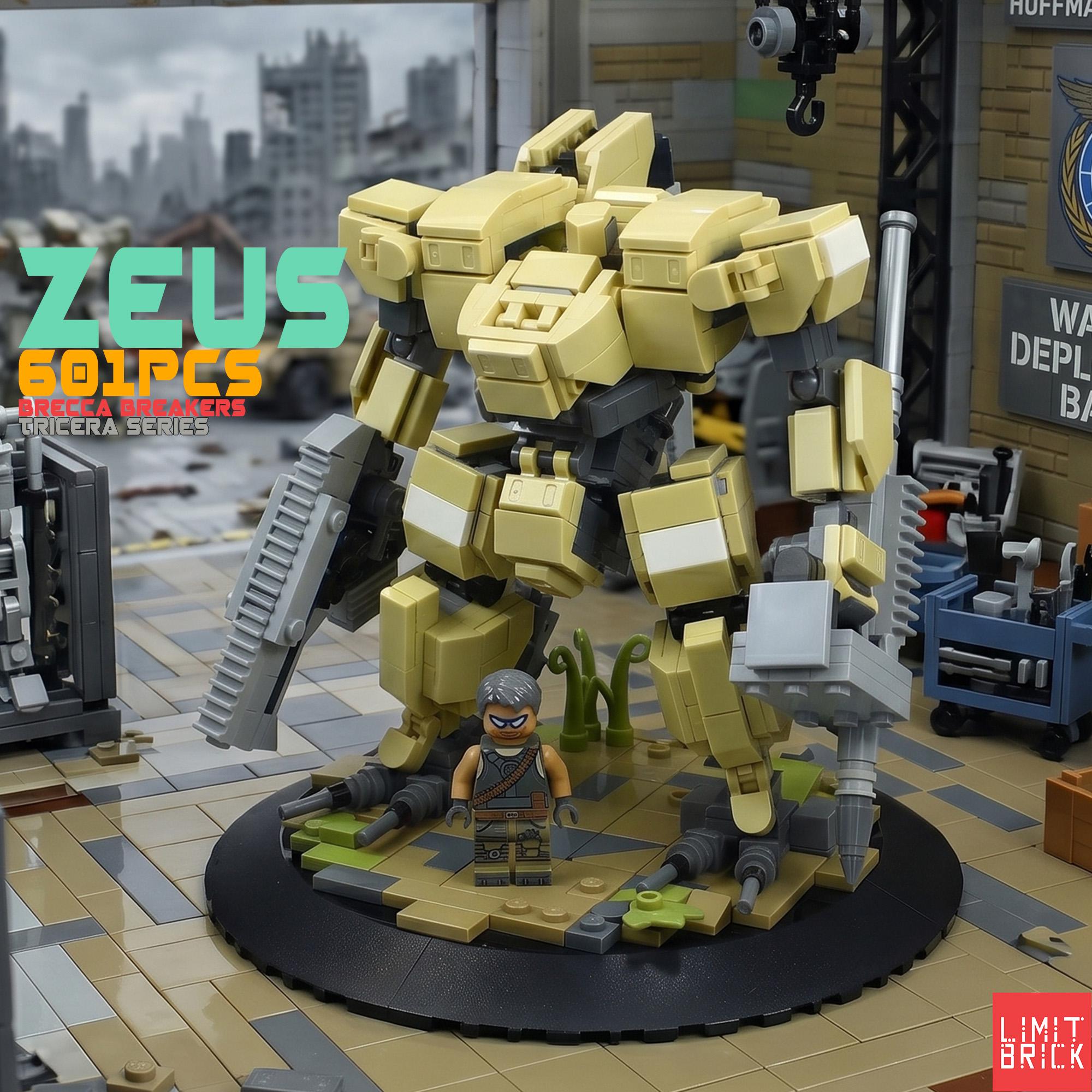 Brecca Breakers Zeus MOC Front Mission Mech Building Blocks - Etsy