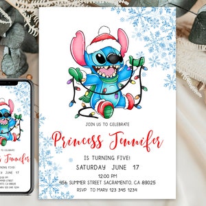 12pcs Officially Licensed Stitch Lilo Themed Birthday Party Invitation  Cards Envelope Invitations Postcard With Sticker Cartoon And Animation  Themed Party Birthday Prom New Year Graduate Party Supplies, Today's Best  Daily Deals