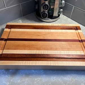 1/8 X 3/4-1 Wood Accent Strips Cutting Board Kit Maple Cherry Jatoba  Tigerwood Oticica Padauk Walnut Wenge Purpleheart 