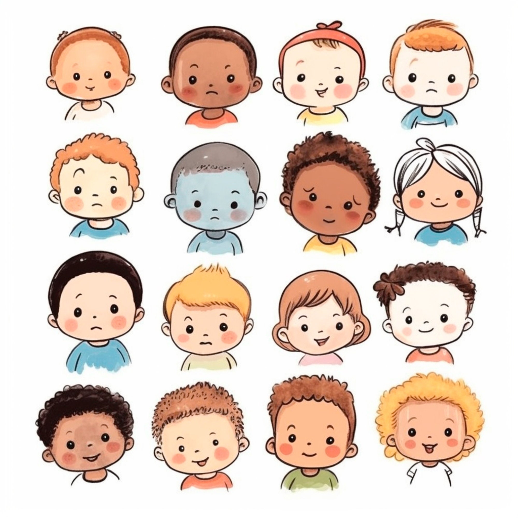 Midjourney Clipart Prompt, Hand Drawn Doodle Prompt for Any Cliparts ...