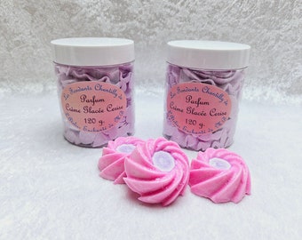 Very pretty Cherry Ice Cream fondants 100% vegetable wax Magnificent gift for Mother's Day, Father's Day, Christmas, birthday or master/mistress