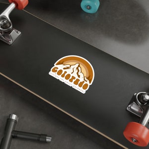 Colorado Sticker, Hiking Sticker, Hippie Sticker