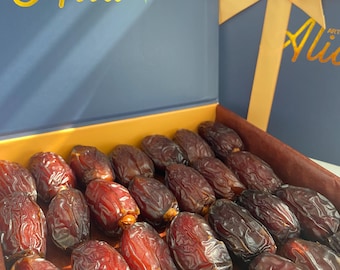 Palestinian Medjool Dates (2 lb): Fresh, Sweet & Unprocessed